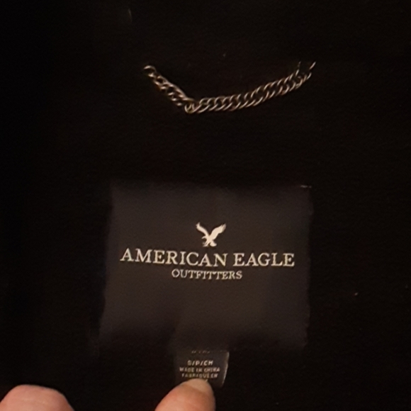 Sherpa aviator military biker coat - Picture 2 of 5